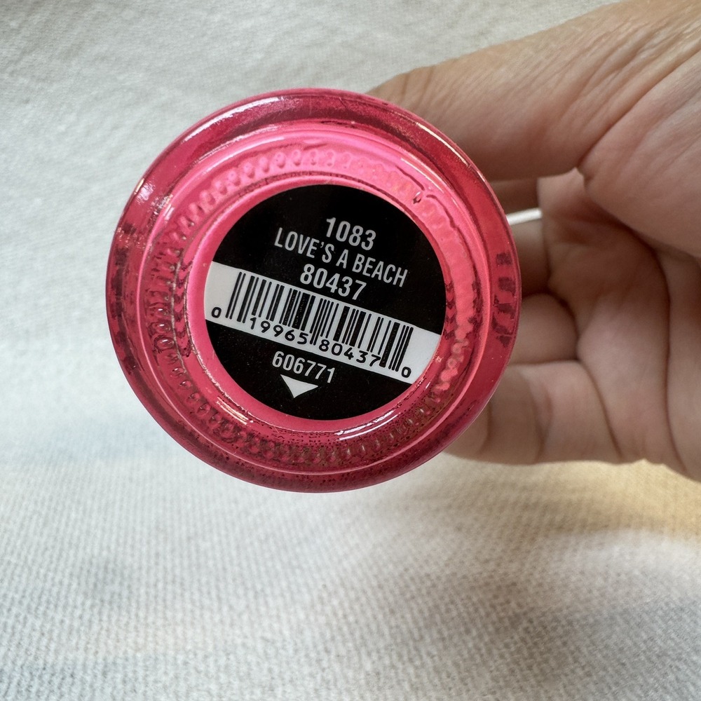 China Glaze Love'S A Beach 0.5 oz #80437 New without box